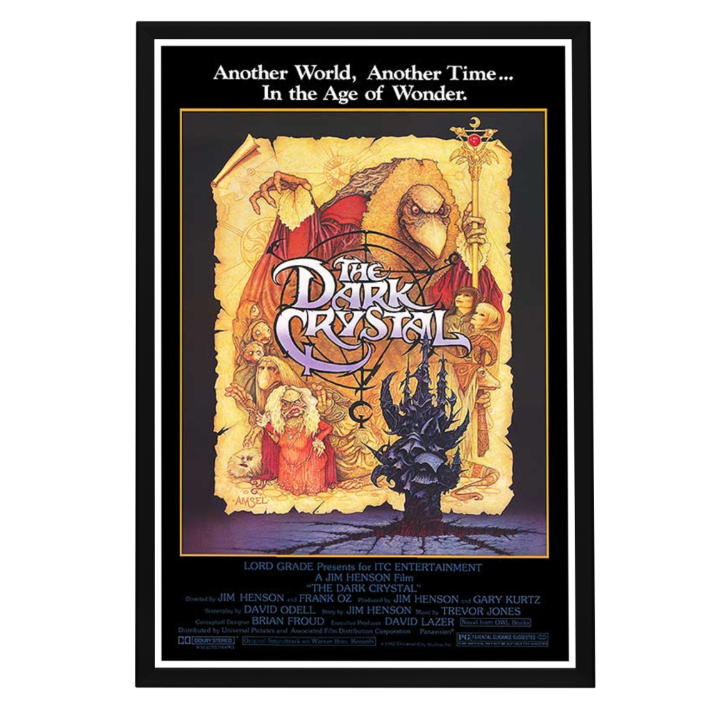 "Dark Crystal" (1982) Framed Movie Poster