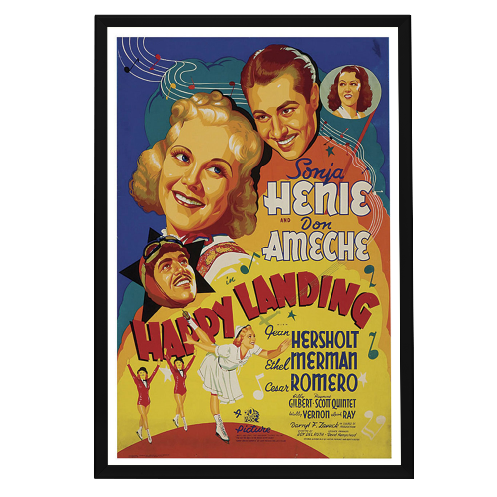 "Happy Landing" (1938) Framed Movie Poster