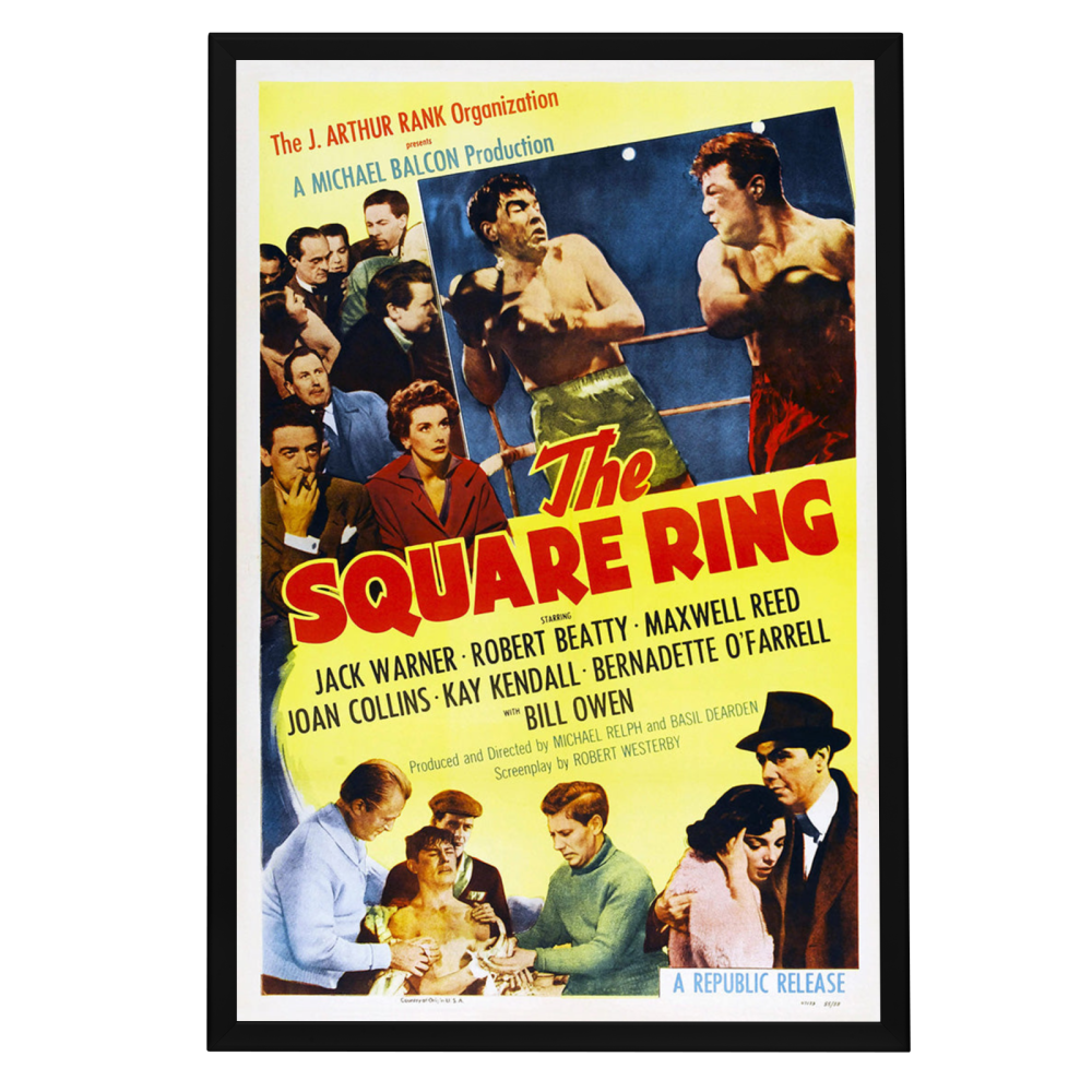 "Square Ring" (1953) Framed Movie Poster