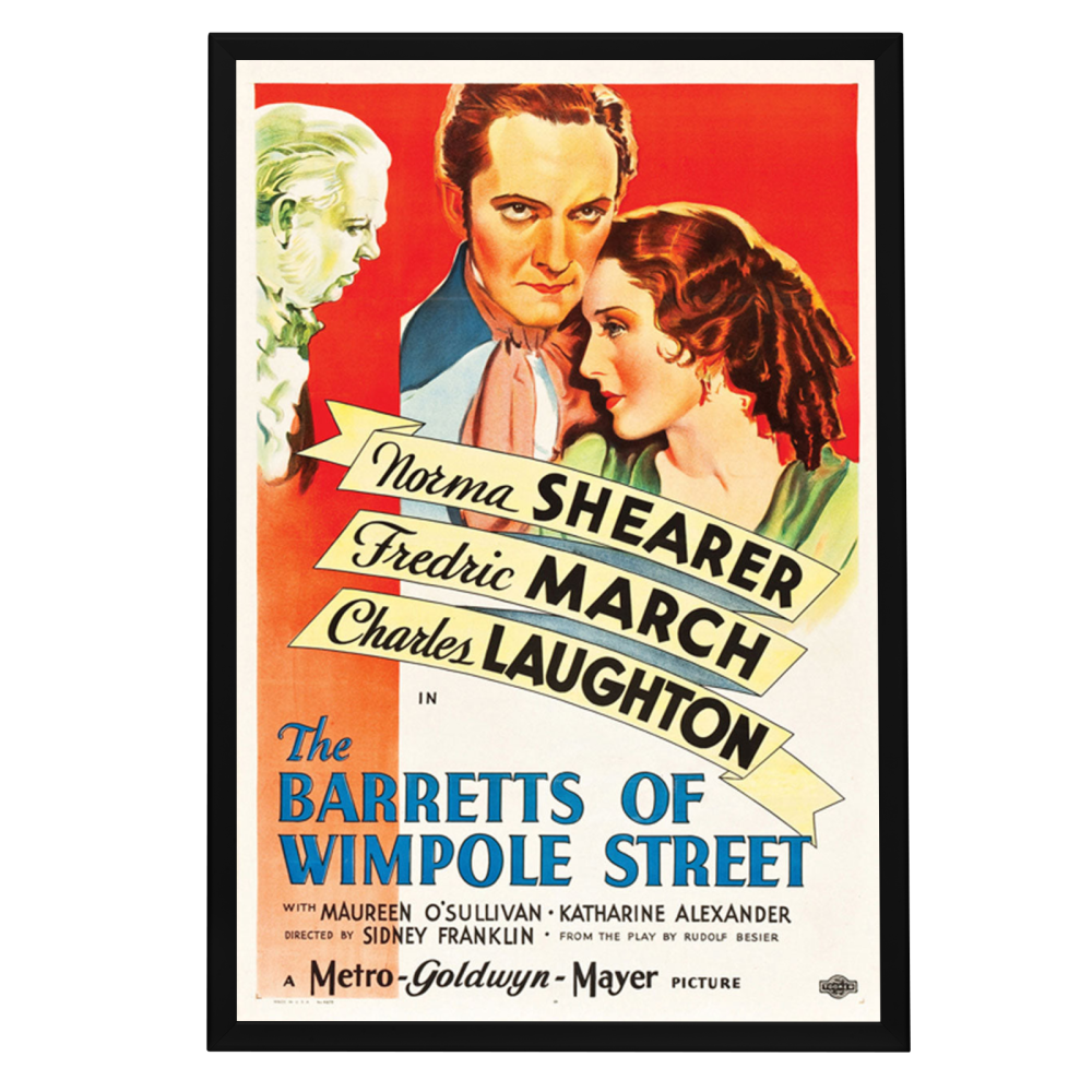 "Barretts Of Wimpole Street" (1934) Framed Movie Poster