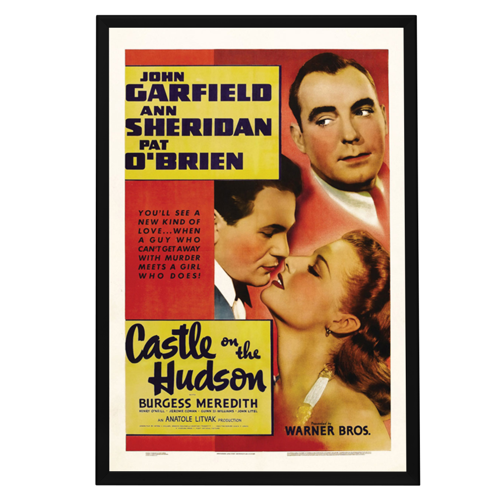 "Castle On The Hudson" (1940) Framed Movie Poster