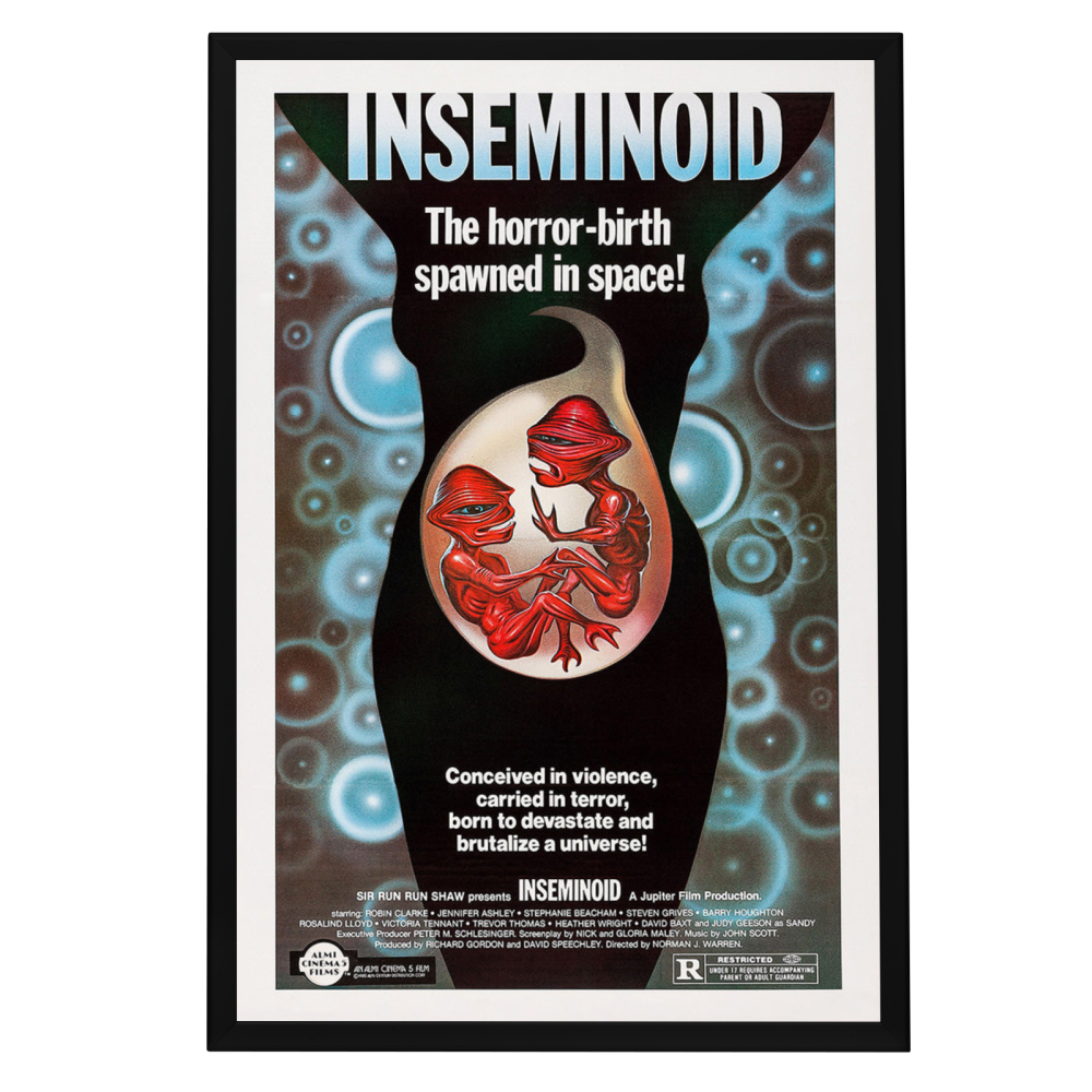 "Inseminoid" (1981) Framed Movie Poster