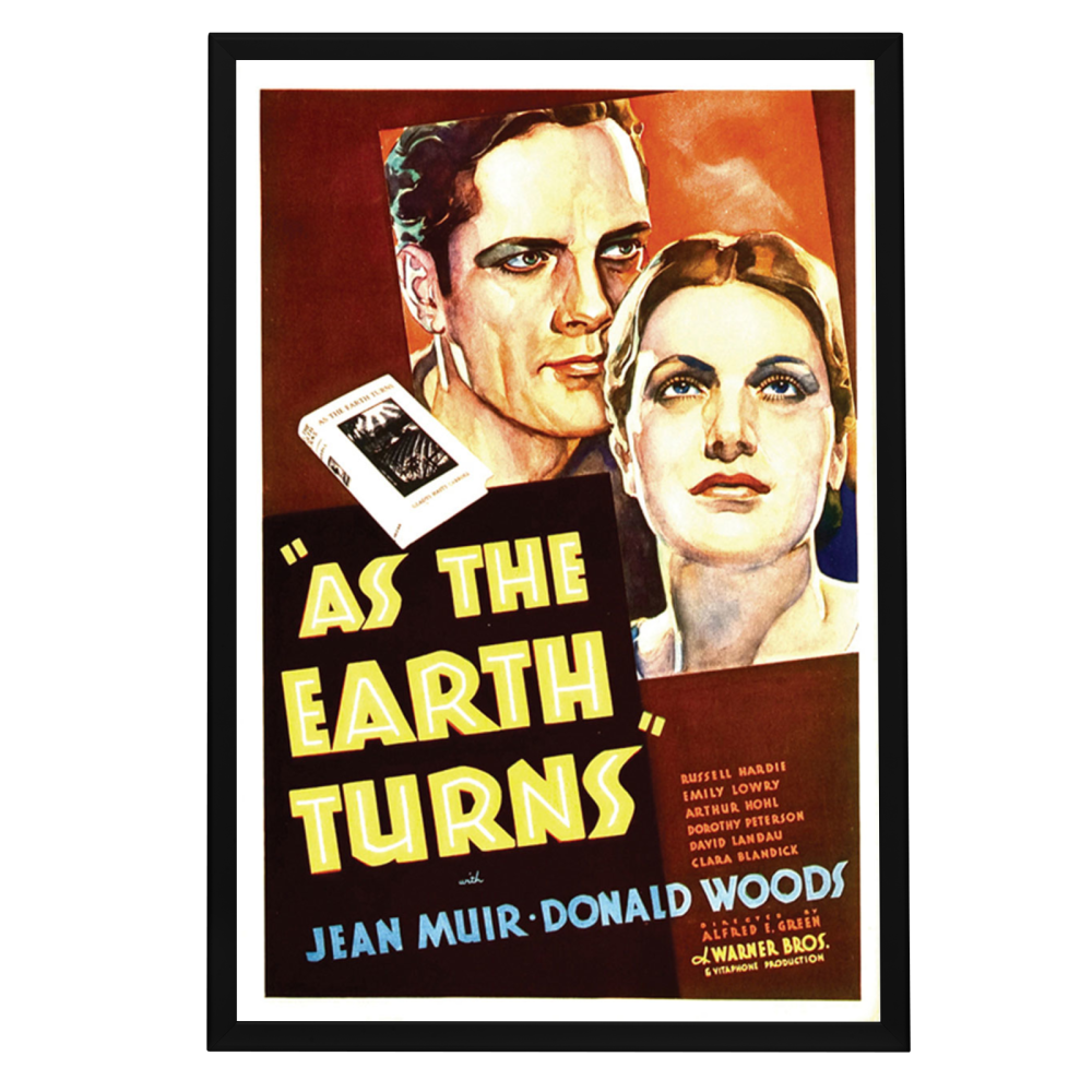 "As The Earth Turns" (1934) Framed Movie Poster