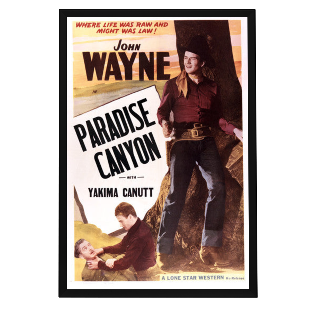 "Paradise Canyon" (1935) Framed Movie Poster