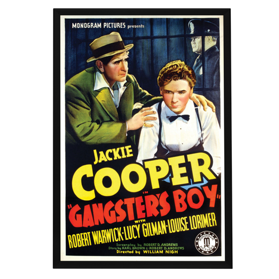 "Gangster's Boy" (1938) Framed Movie Poster