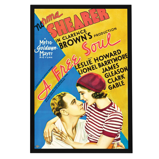 "Free Soul" (1931) Framed Movie Poster