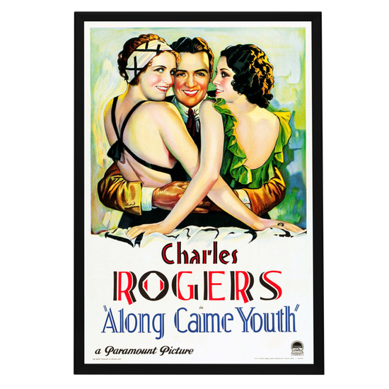 "Along Came Youth" (1930) Framed Movie Poster