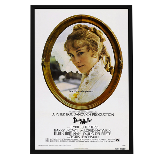 "Daisy Miller" (1974) Framed Movie Poster