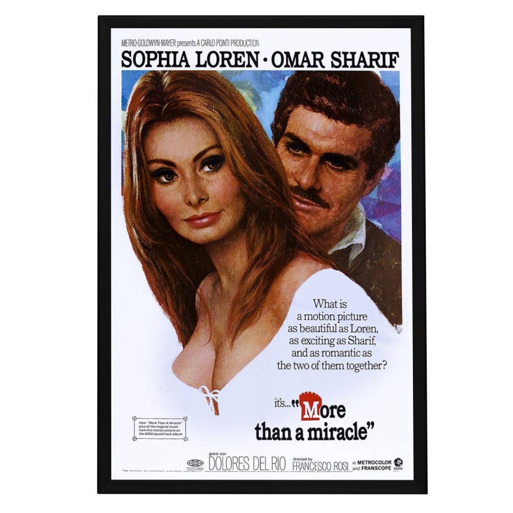 "More Than A Miracle" (1967) Framed Movie Poster