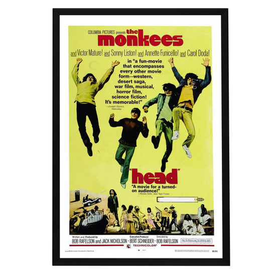 "Head" (1968) Framed Movie Poster