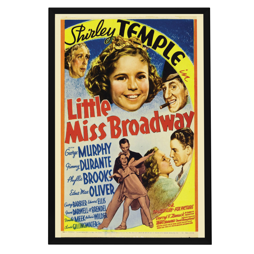 "Little Miss Broadway" (1938) Framed Movie Poster