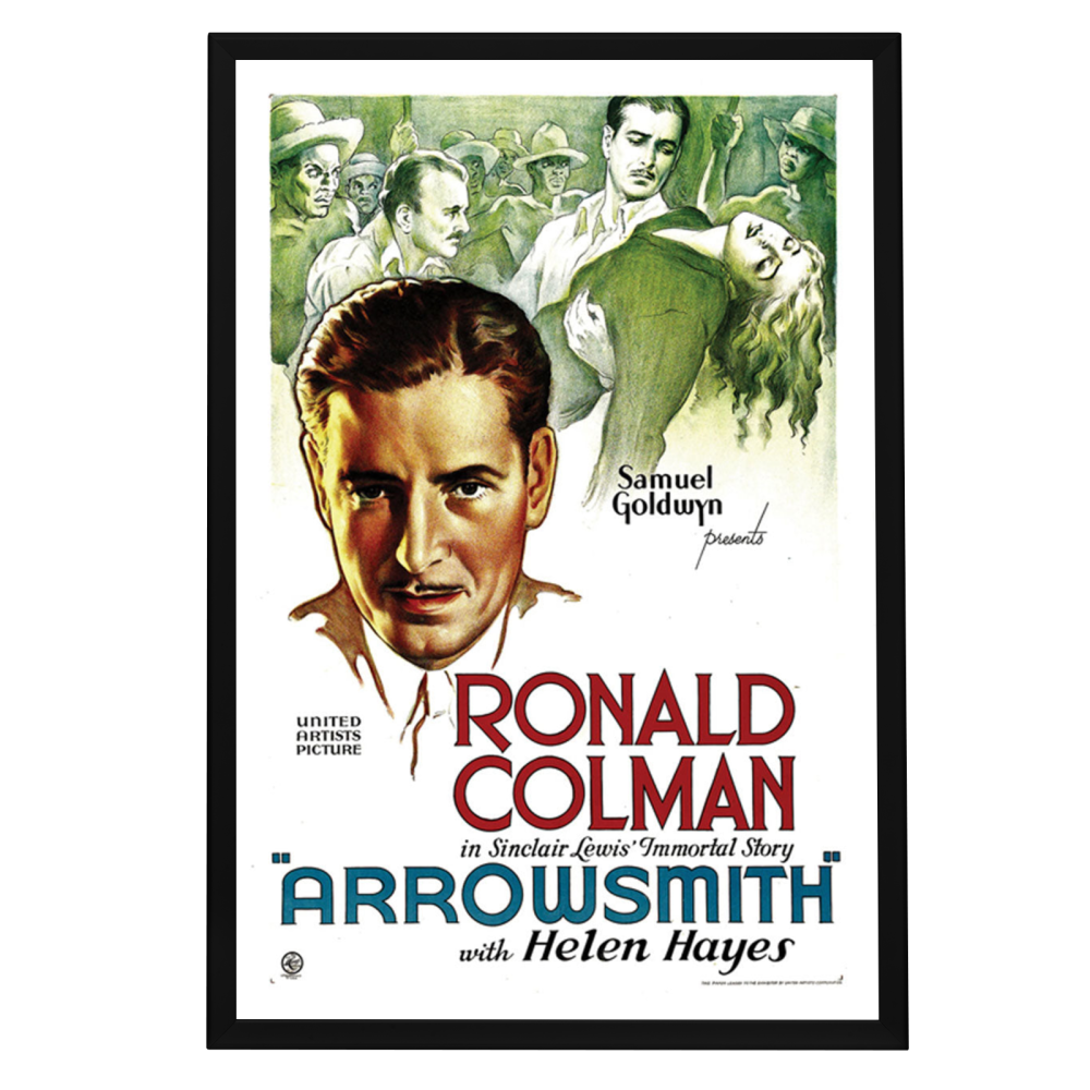 "Arrowsmith" (1931) Framed Movie Poster