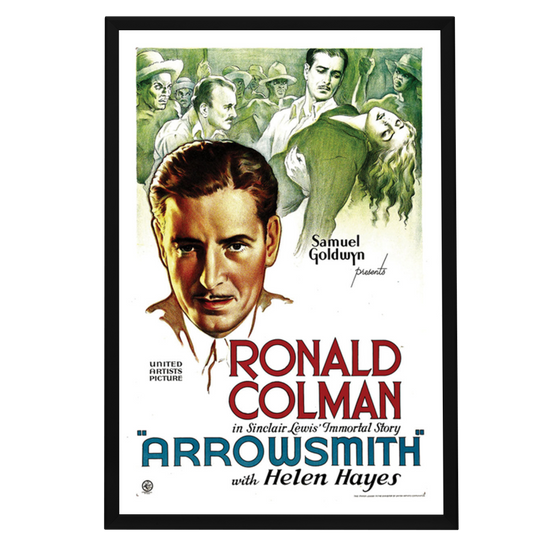 "Arrowsmith" (1931) Framed Movie Poster