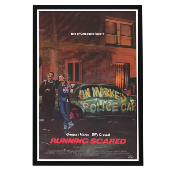 "Running Scared" (1986) Framed Movie Poster