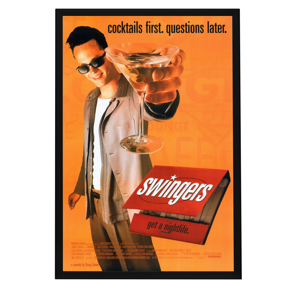 "Swingers" (1996) Framed Movie Poster