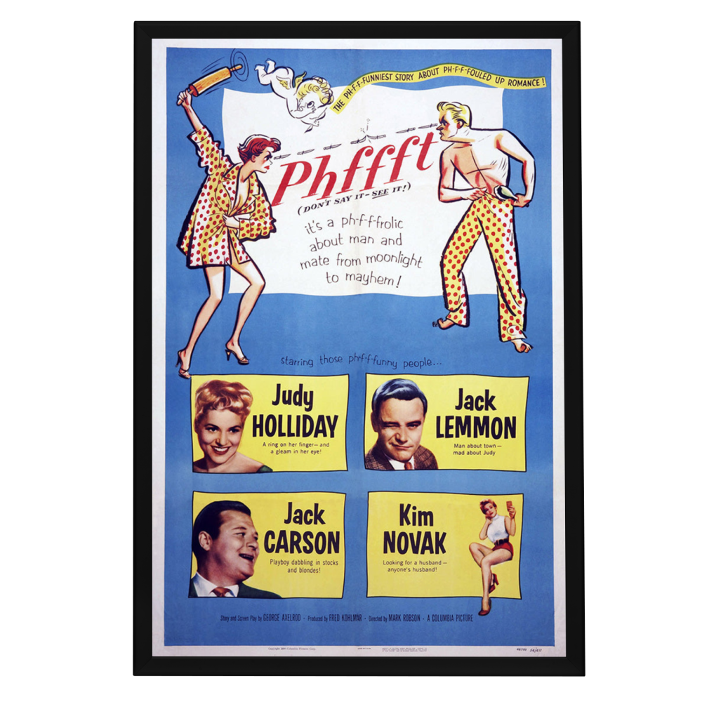 "Phffft" (1954) Framed Movie Poster