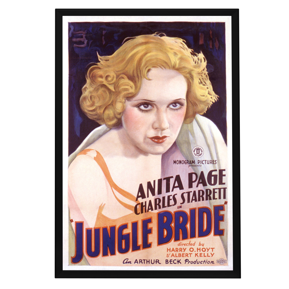 "Jungle Bride" (1933) Framed Movie Poster