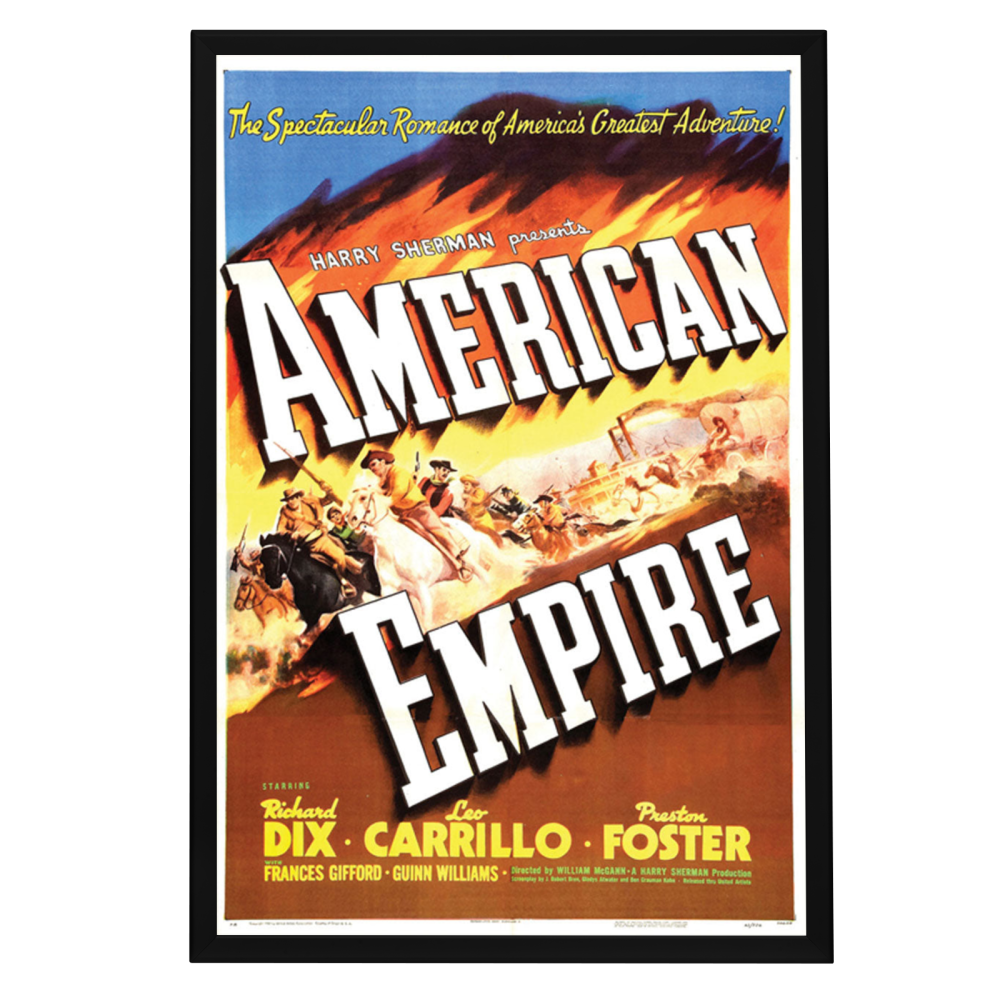 "American Empire" (1942) Framed Movie Poster