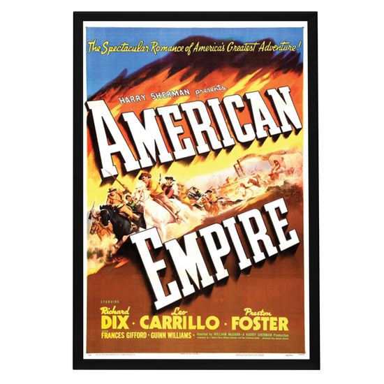 "American Empire" (1942) Framed Movie Poster