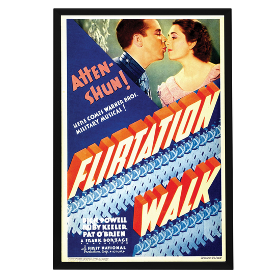 "Flirtation Walk" (1934) Framed Movie Poster