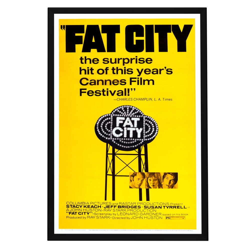 "Fat City" (1972) Framed Movie Poster