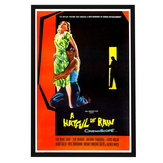 "Hatful Of Rain" (1957) Framed Movie Poster