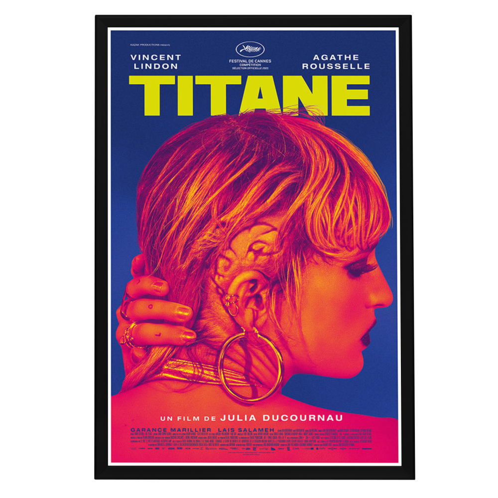 "Titane" (2021) Framed Movie Poster