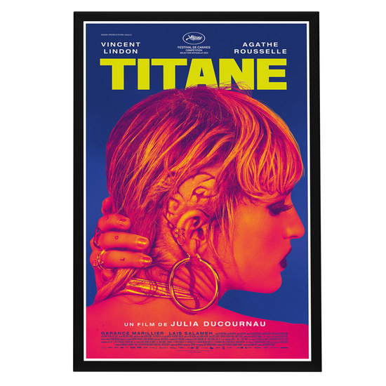 "Titane" (2021) Framed Movie Poster