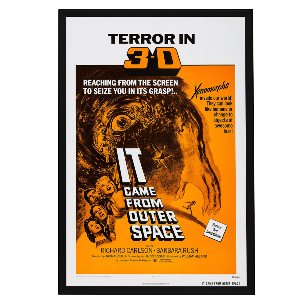 "It Came From Outer Space" (1953) Framed Movie Poster