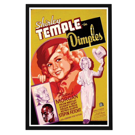 "Dimples" (1936) Framed Movie Poster