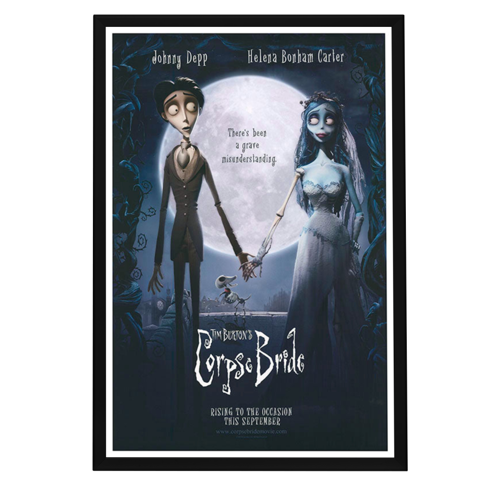 "Corpse Bride" (2005) Framed Movie Poster