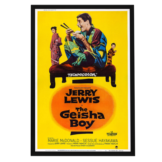 "Geisha Boy" (1958) Framed Movie Poster