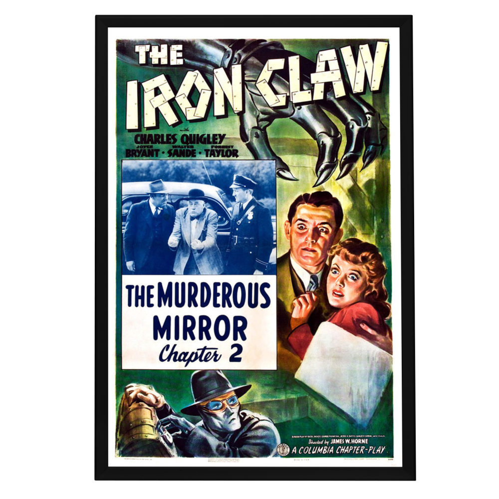 "Iron Claw" (1941) Framed Movie Poster