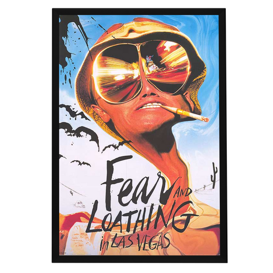 "Fear and Loathing in Las Vegas" (1998) Framed Movie Poster