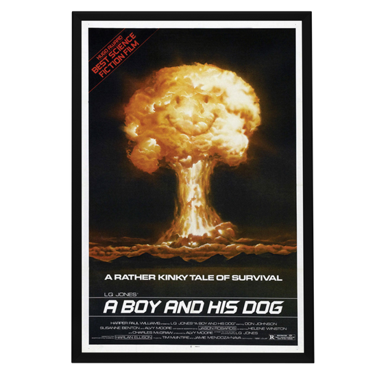 "Boy And His Dog" (1975) Framed Movie Poster