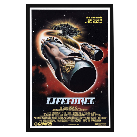 "Lifeforce" (1985) Framed Movie Poster