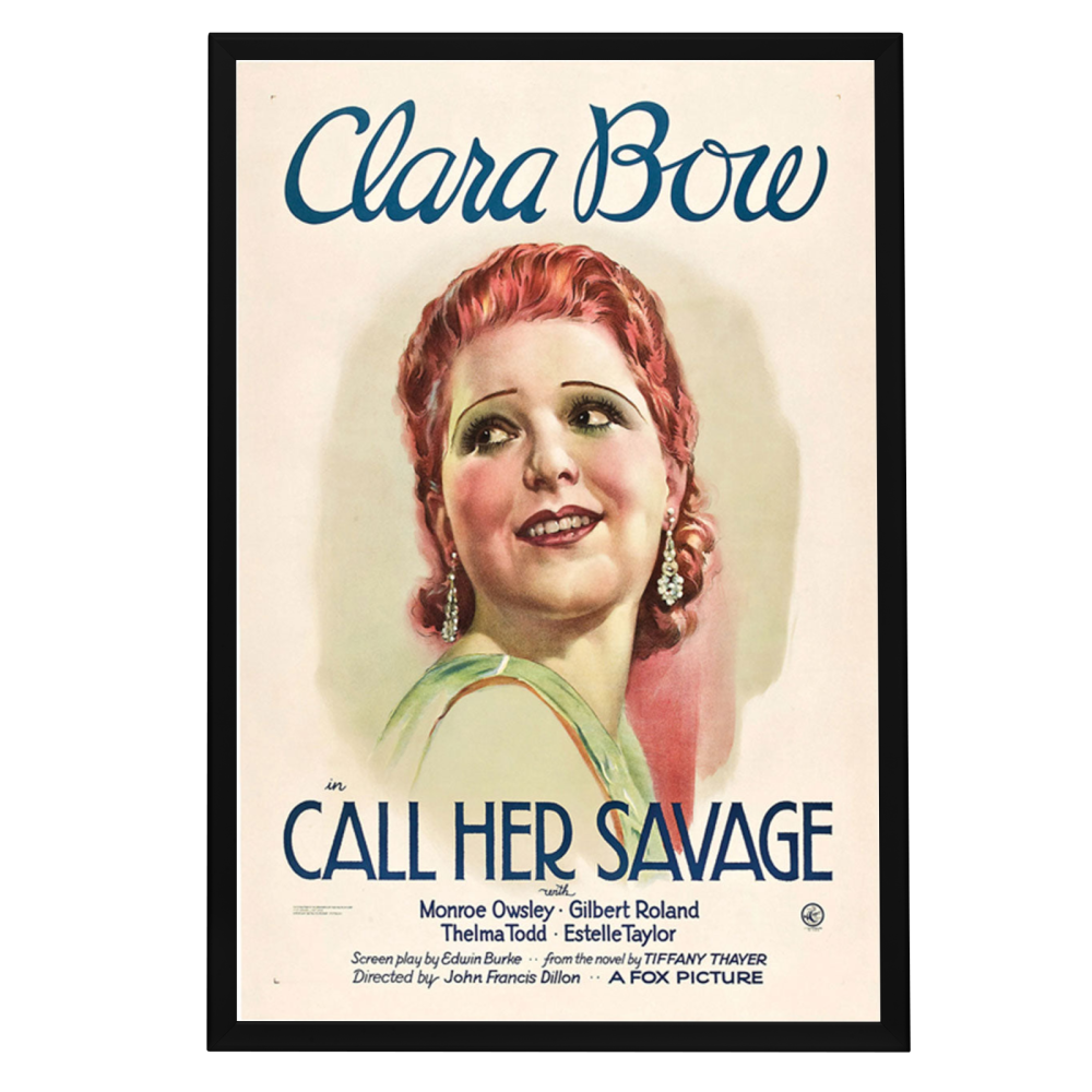 "Call Her Savage" (1932) Framed Movie Poster