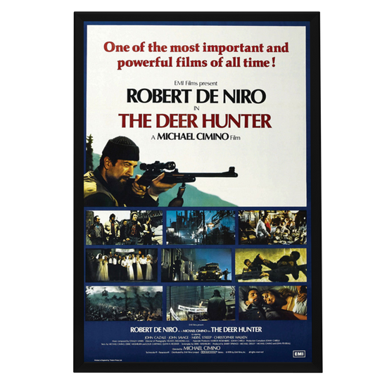 "Deer Hunter" (1978) Framed Movie Poster