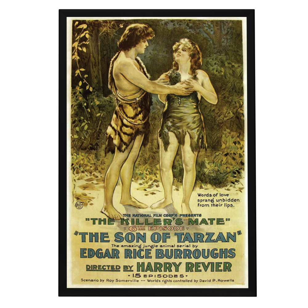 "Son Of Tarzan" (1920) Framed Movie Poster