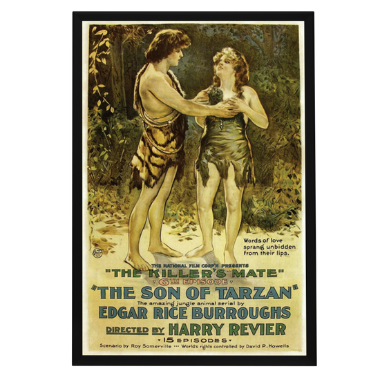 "Son Of Tarzan" (1920) Framed Movie Poster