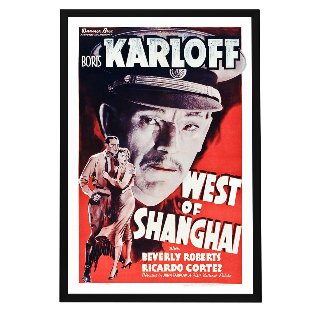 "West Of Shanghai" (1937) Framed Movie Poster