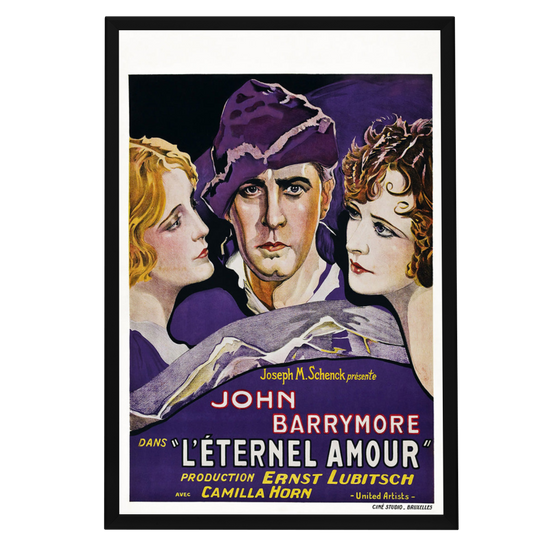 "Eternal Love (French)" (1929) Framed Movie Poster