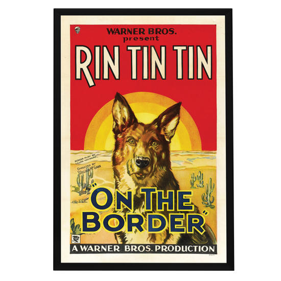 "On The Border" (1930) Framed Movie Poster