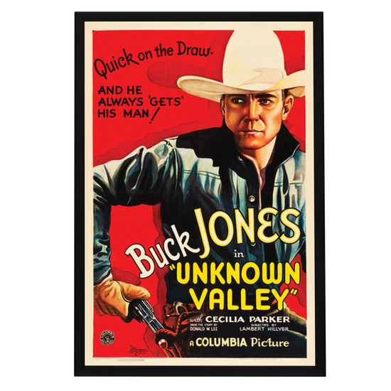 "Unknown Valley" (1933) Framed Movie Poster