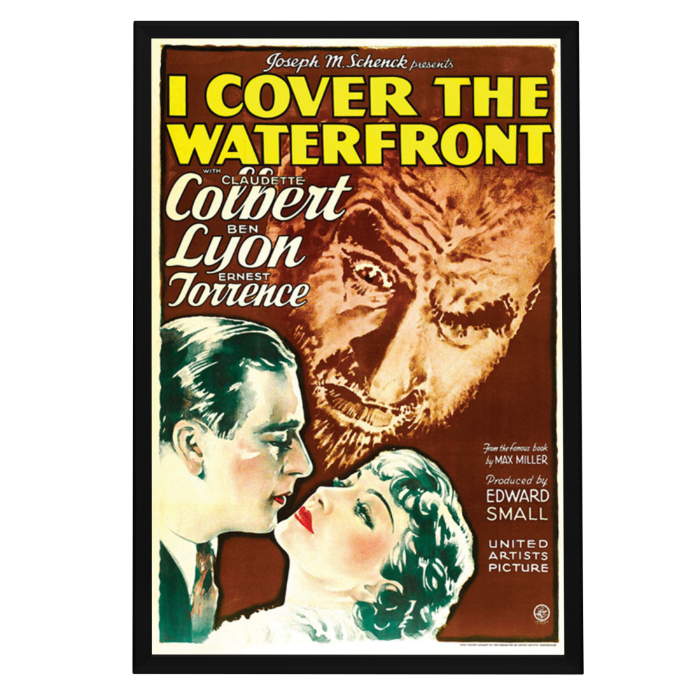 "I Cover The Waterfront" (1933) Framed Movie Poster