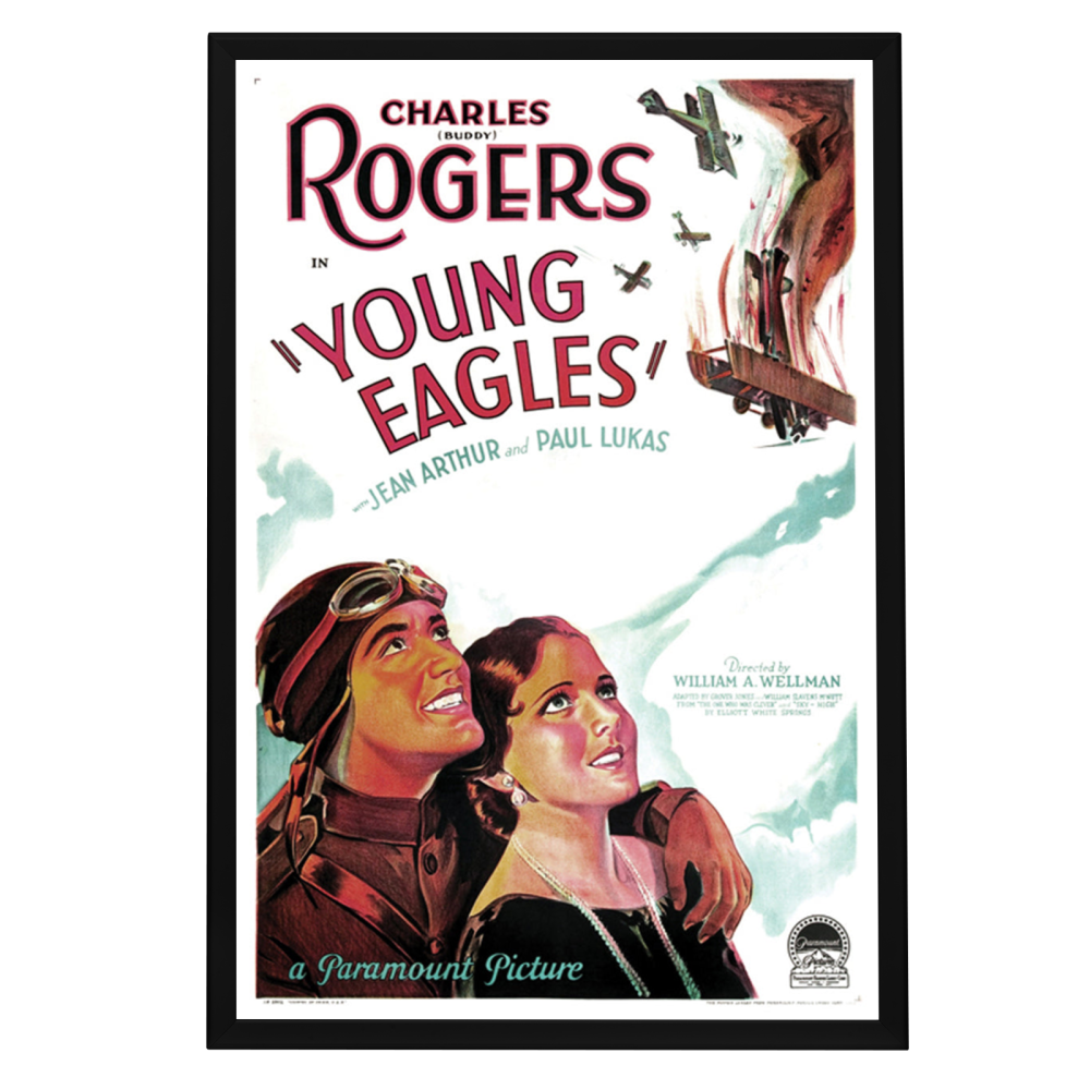 "Young Eagles" (1930) Framed Movie Poster