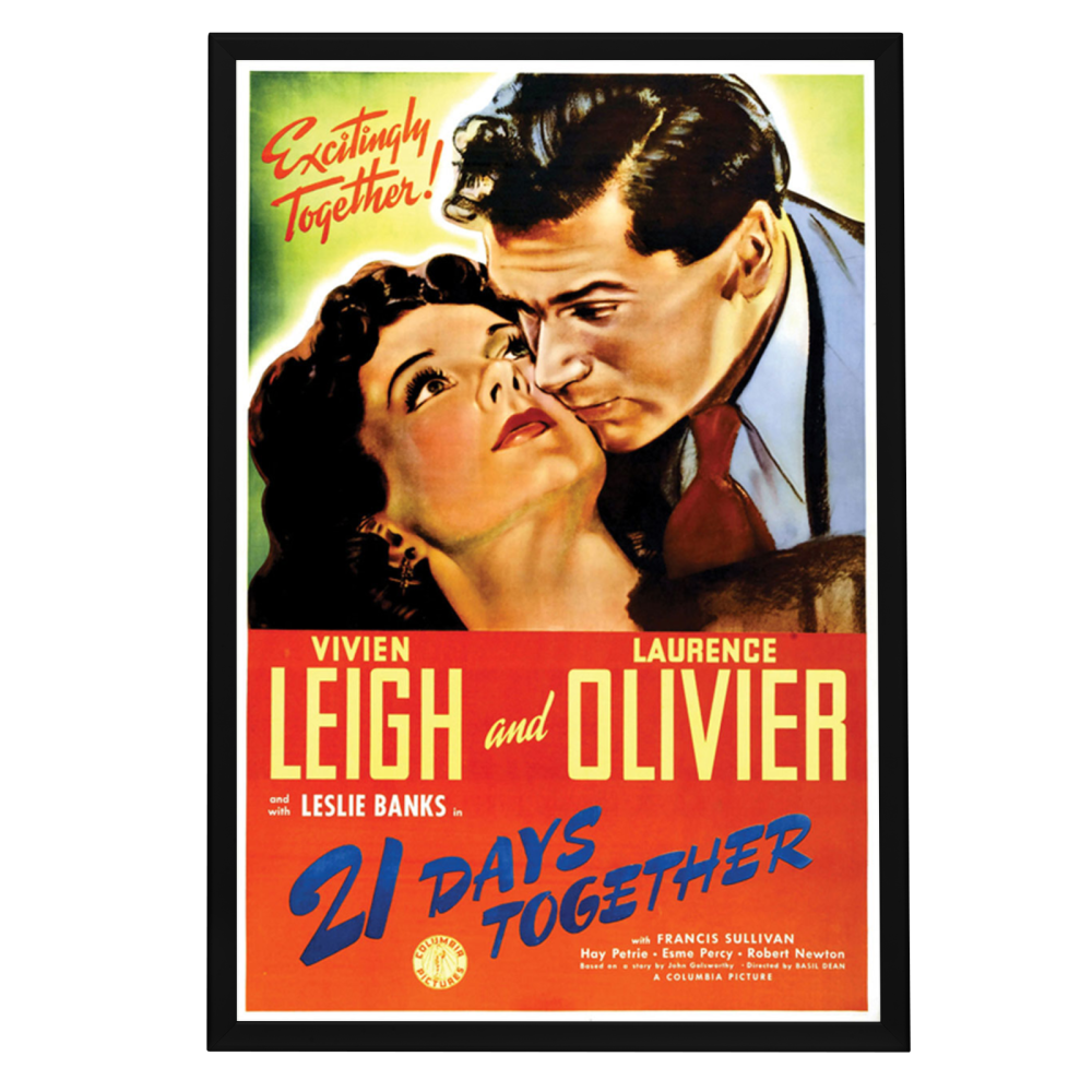 "21 Days Together" (1940) Framed Movie Poster