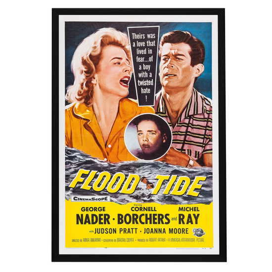 "Flood Tide" (1958) Framed Movie Poster