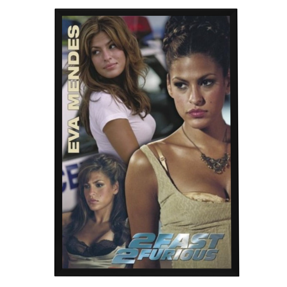 "2 Fast 2 Furious" (2003) Framed Movie Poster