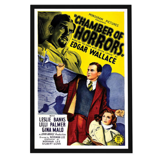 "Chamber Of Horrors" (1966) Framed Movie Poster